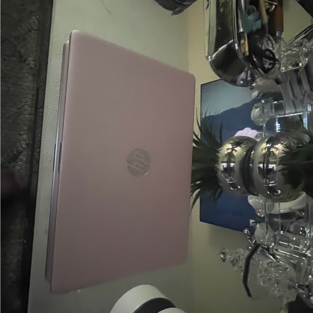 hp laptop pink stream 14